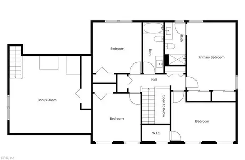 Floorplan - 403 Dunham Massie Dr, Hampton, VA 23669 photo 2 of 3