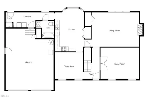 Floorplan - 403 Dunham Massie Dr, Hampton, VA 23669 photo 1 of 3