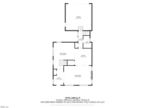 Floorplan - 3123 E Ocean View Ave, Norfolk, VA 23518 photo 2 of 3