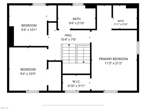 Floorplan - 243 Windsor Rd, North, VA 23128 photo 2 of 3
