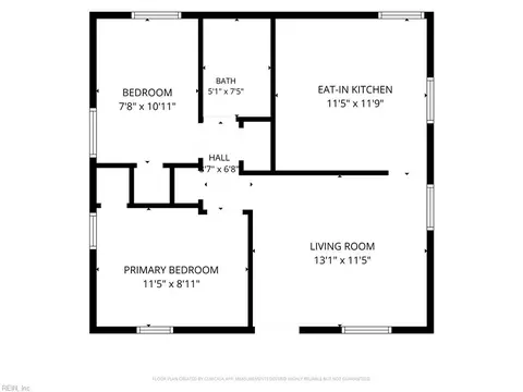 Floorplan - 436 Marion Rd, Hampton, VA 23663 photo 1 of 1