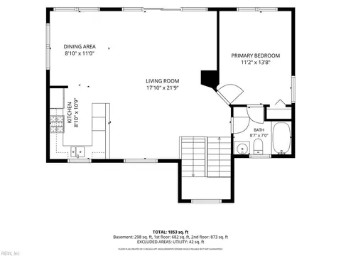 Floorplan - 2003 Harbor View Dr, Kill Devil Hills, NC 27948 photo 1 of 1