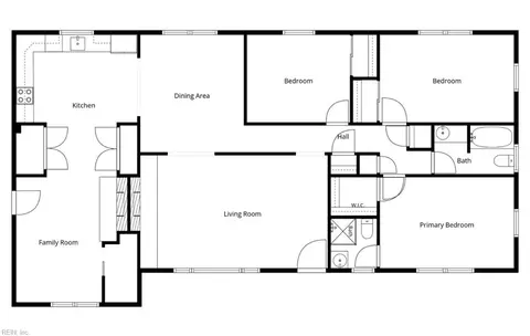 Floorplan - 5941 Lathan Rd, Norfolk, VA 23502 photo 1 of 1