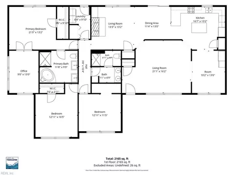 Floorplan - 6807 Short Ln, Gloucester, VA 23061 photo 1 of 1