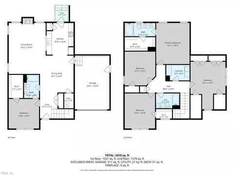 Floorplan - 1108 Shell Rd, Chesapeake, VA 23323 photo 1 of 1