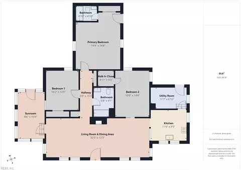 Floorplan - 125 Eggleston Ave, Hampton, VA 23669 photo 1 of 1