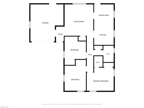 Floorplan - 38 Rendon Dr, Hampton, VA 23666 photo 1 of 1