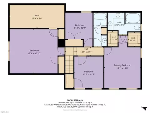 Floorplan - 22 Charlene Loop, Hampton, VA 23666 photo 3 of 3