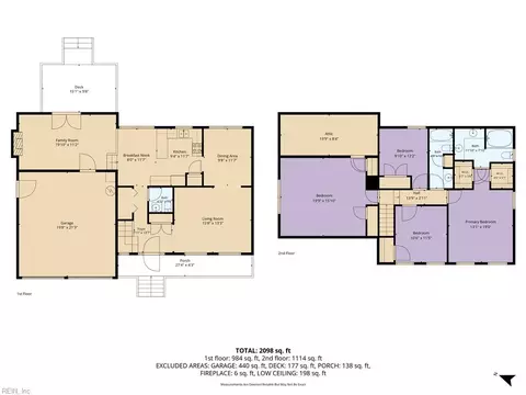 Floorplan - 22 Charlene Loop, Hampton, VA 23666 photo 1 of 3