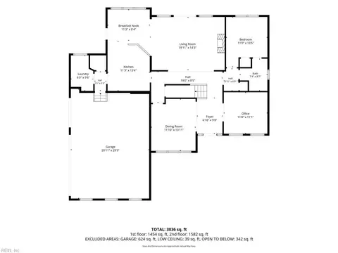 Floorplan - 20711 Creekside Dr, Smithfield, VA 23430 photo 1 of 2