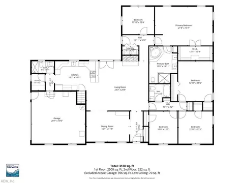 Floorplan - 1908 Benefit Rd, Chesapeake, VA 23322 photo 1 of 2
