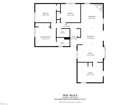 Floorplan - 9 Westmont Dr, Hampton, VA 23666 photo 1 of 1