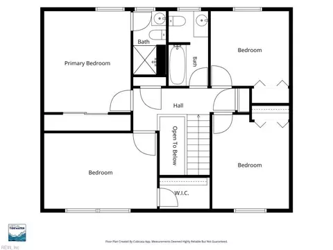 Floorplan - 56 Banister Dr, Hampton, VA 23666 photo 2 of 3
