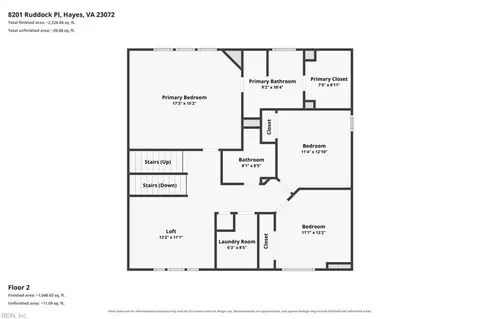 Floorplan - Undisclosed, Gloucester County, VA 23072 photo 2 of 4