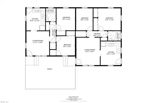 Floorplan - 1252 Norview Ave, Norfolk, VA 23513 photo 3 of 3
