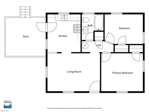 Floorplan - 2425 Grandy Ave, Norfolk, VA 23509 photo 2 of 2