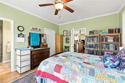 Bedroom - 214 S 2nd St #C, Hampton, VA 23664 photo 3 of 6