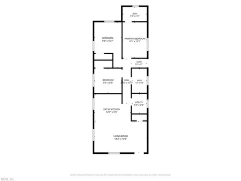 Floorplan - 724 Hemlock Ave, Hampton, VA 23661 photo 1 of 1