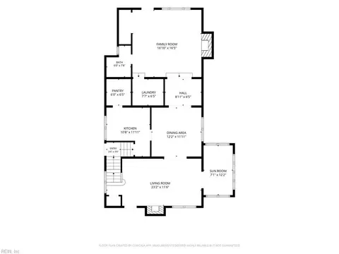 Floorplan - 154 Alleghany Rd, Hampton, VA 23661 photo 2 of 3