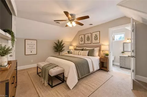 Bedroom - 1129 Hazel Ave, Chesapeake, VA 23325 photo 3 of 8