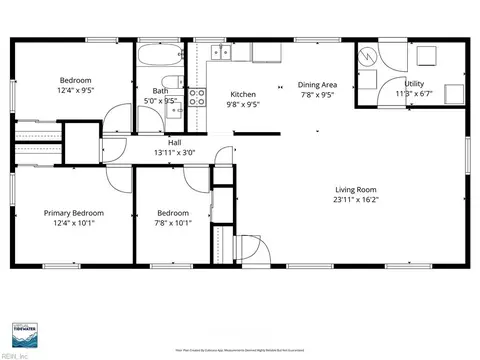 Floorplan - 47 Nathan St, Hampton, VA 23669 photo 1 of 1