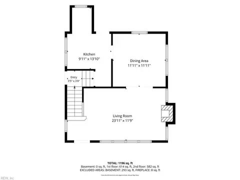 Floorplan - 44 Cherry Ave, Hampton, VA 23661 photo 1 of 3
