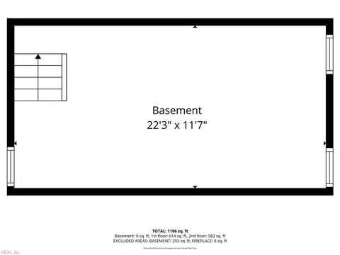 Floorplan - 44 Cherry Ave, Hampton, VA 23661 photo 3 of 3
