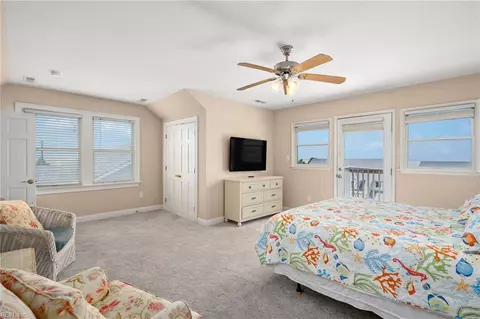 Bedroom - 129 Jay Crest Rd #A, Kitty Hawk, NC 27949 photo 5 of 6