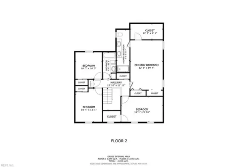 Floorplan - 72 Apollo Dr, Hampton, VA 23669 photo 5 of 5
