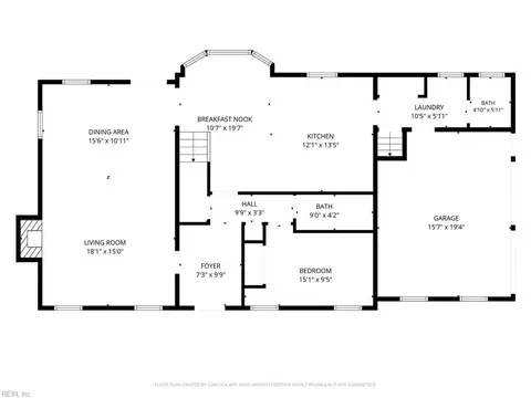 Floorplan - 2047 Ames Cir N Cir, Chesapeake, VA 23321 photo 1 of 2
