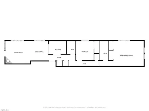 Floorplan - 1300 E Ocean View Ave #D, Norfolk, VA 23503 photo 1 of 1