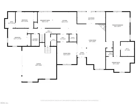 Floorplan - 3405 Dumpling Ct, Suffolk, VA 23435 photo 1 of 2