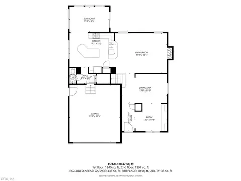 Floorplan - 3109 Codorus St, Chesapeake, VA 23323 photo 1 of 3