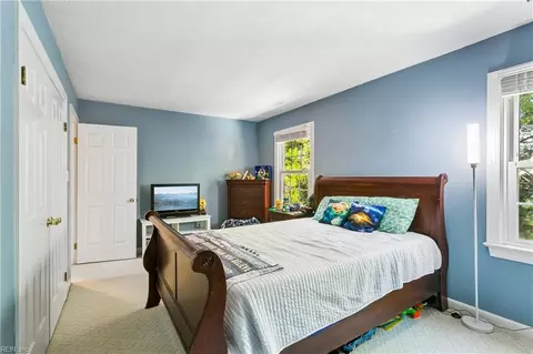 Bedroom - 25 Capps Qtrs Qtr Quarter #1, Hampton, VA 23669 photo 3 of 6