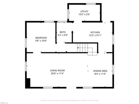 Floorplan - 607 Lee St, Hampton, VA 23669 photo 1 of 3