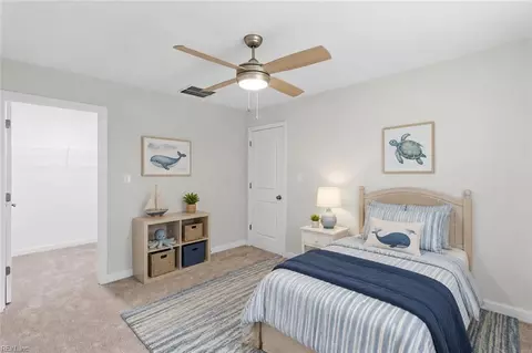 Bedroom - 5738 Hickory Fork Rd, Gloucester, VA 23061 photo 4 of 5
