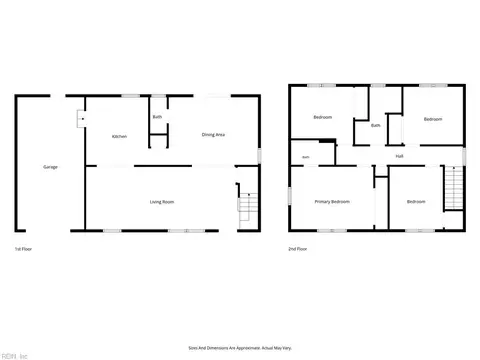 Floorplan - 3211 Custer Ct, Hampton, VA 23666 photo 3 of 6