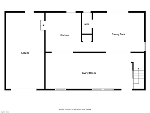 Floorplan - 3211 Custer Ct, Hampton, VA 23666 photo 1 of 6
