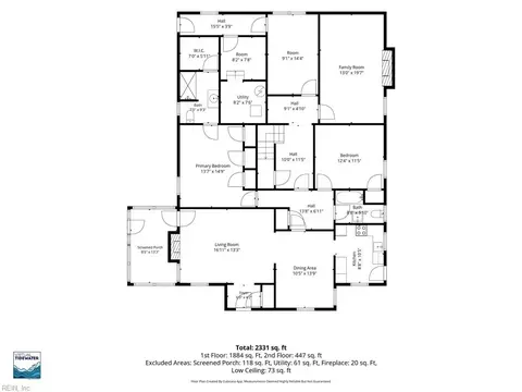 Floorplan - 113 Halifax St, Suffolk, VA 23434 photo 1 of 6