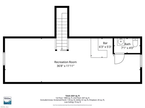 Floorplan - 113 Halifax St, Suffolk, VA 23434 photo 2 of 6