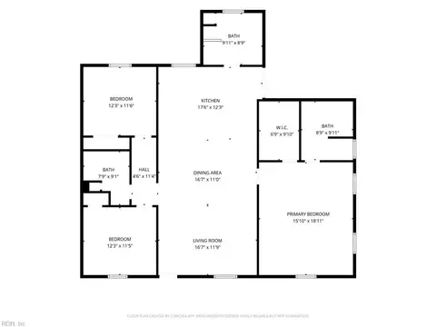Floorplan - 409 Sharp St, Virginia Beach, VA 23452 photo 1 of 1