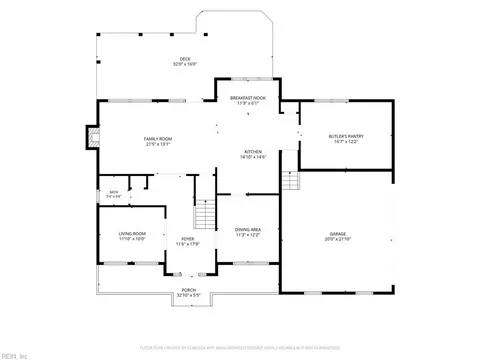 Floorplan - 8484 Patrick Henry Way, Gloucester, VA 23061 photo 1 of 2