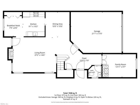 Floorplan - 1025 Legends Way, Suffolk, VA 23435 photo 1 of 2