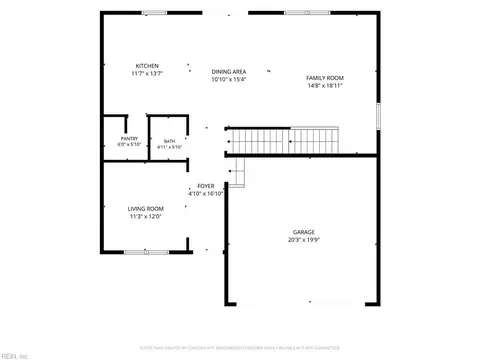 Floorplan - 116 Regency Ln, Franklin, VA 23851 photo 3 of 4