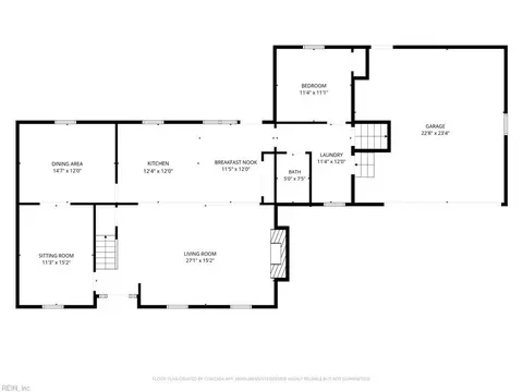 Floorplan - 3132 Benefit Rd, Chesapeake, VA 23322 photo 1 of 3