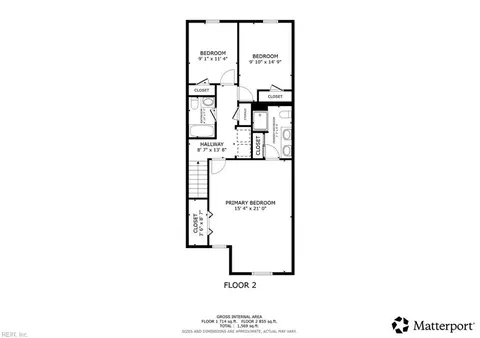 Floorplan - 4737 Eldon Ct, Virginia Beach, VA 23462 photo 2 of 2