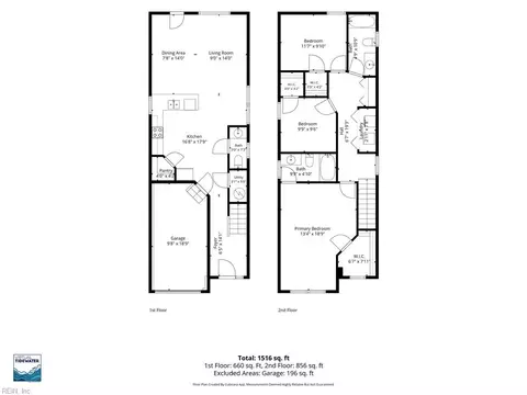Floorplan - 1602 Shell Rd, Chesapeake, VA 23323 photo 2 of 5