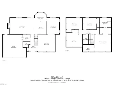 Floorplan - 18 Thoroughbred Dr, Hampton, VA 23666 photo 1 of 1