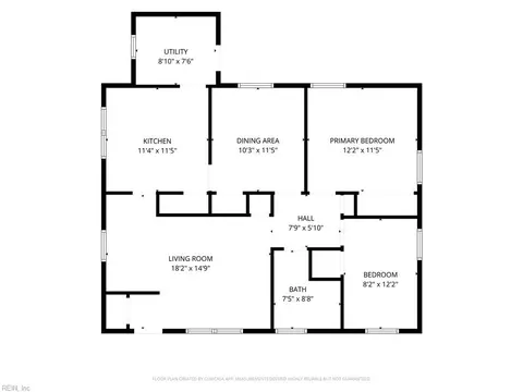 Floorplan - 27 Baxter St, Hampton, VA 23669 photo 1 of 1