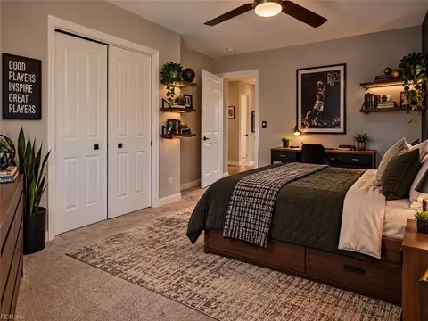 Bedroom - 15 Ruth Cir, Hampton, VA 23666 photo 5 of 8